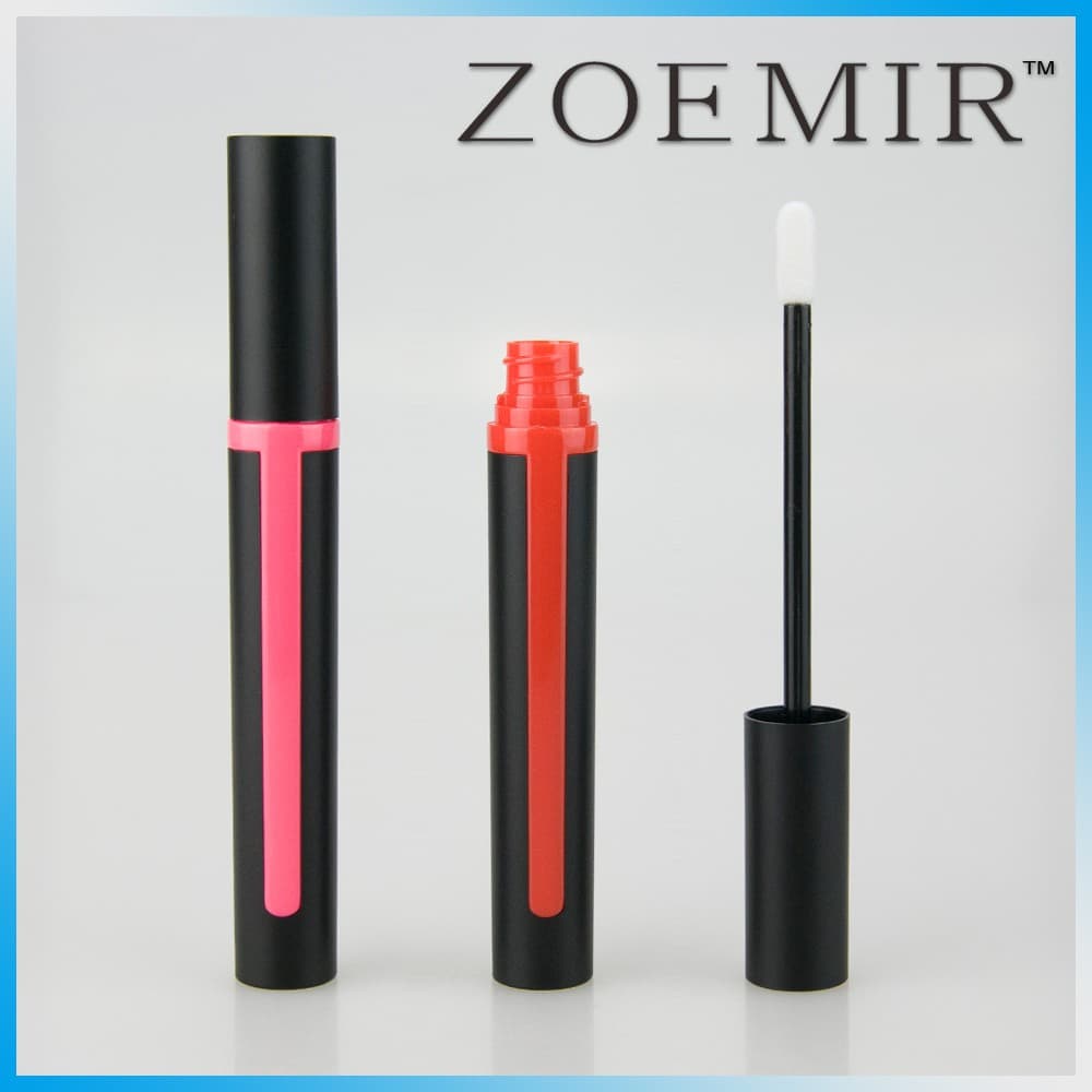 Mixed color lip gloss plastic tube packaging